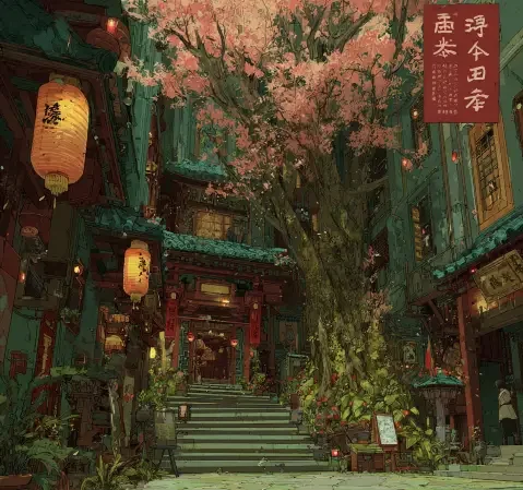 幻想方向作品条目《浮空纪年》的封面
